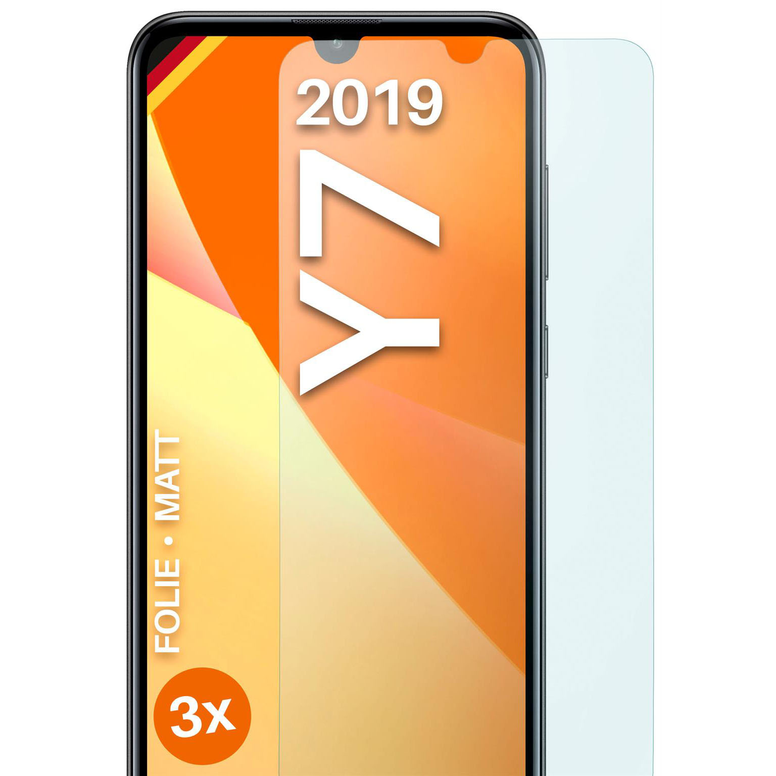 moex FlexProtect Huawei Y7 (2019) Schutzfolie Matt – undefined