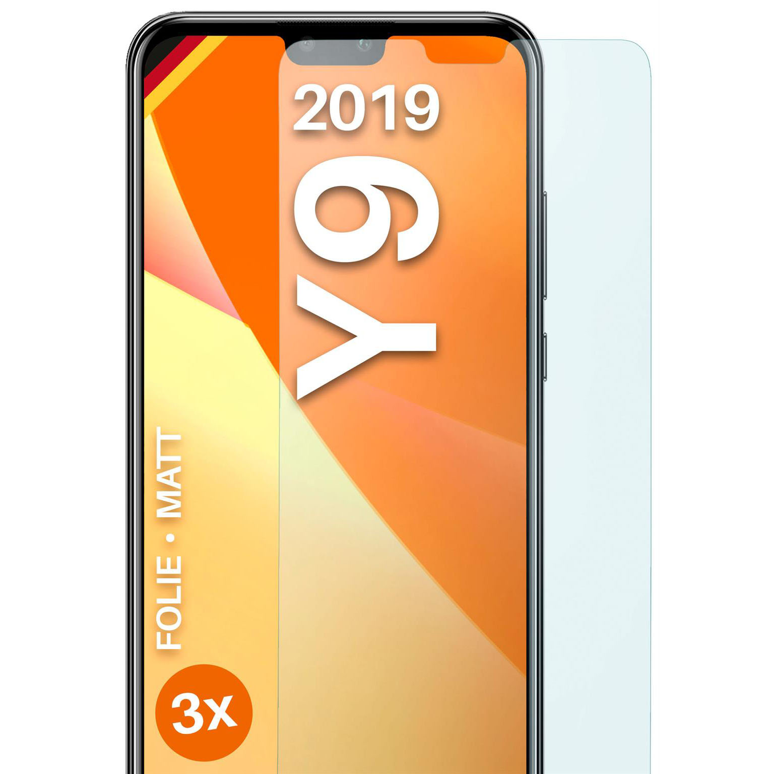 moex FlexProtect Huawei Y9 (2019) Schutzfolie Matt – Weiteres Produktbild 1 moex FlexProtect Huawei Y9 (2019) Schutzfolie Matt – Weiteres Produktbild 1