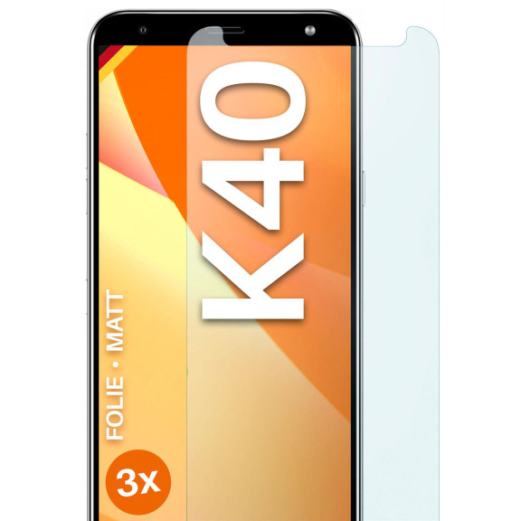 moex FlexProtect LG K40 Schutzfolie Matt – Weiteres Produktbild 1