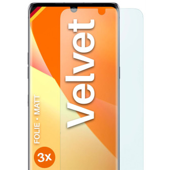moex FlexProtect LG Velvet Schutzfolie Matt – 3er Set