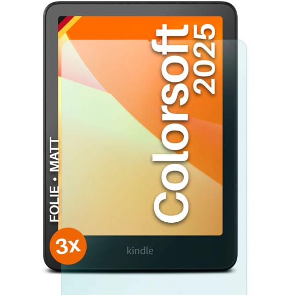 moex FlexProtect Amazon Kindle Colorsoft 2025 Schutzfolie Matt – Weiteres Produktbild 1 moex FlexProtect Amazon Kindle Colorsoft 2025 Schutzfolie Matt – Weiteres Produktbild 1