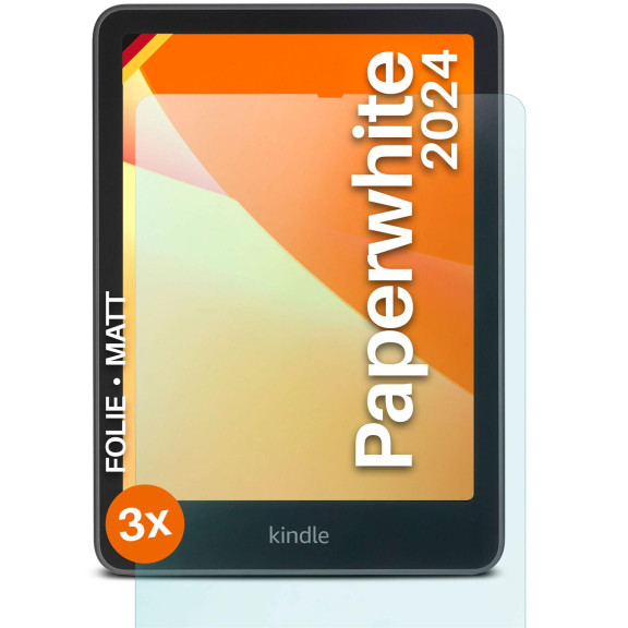 moex FlexProtect Amazon Kindle Paperwhite 2024 Schutzfolie Matt – Weiteres Produktbild 1