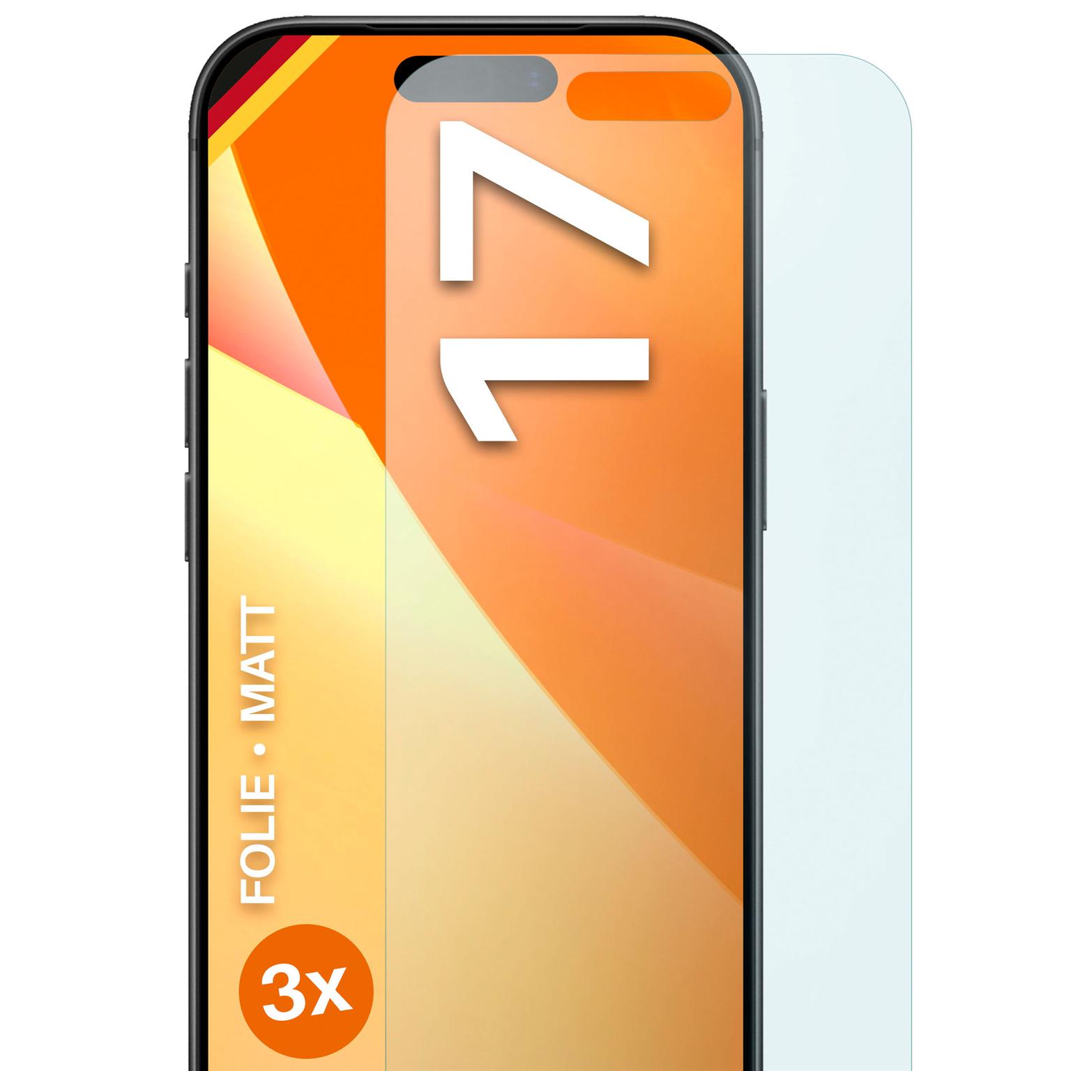 moex FlexProtect iPhone 17 Schutzfolie Matt – Weiteres Produktbild 1 moex FlexProtect iPhone 17 Schutzfolie Matt – Weiteres Produktbild 1