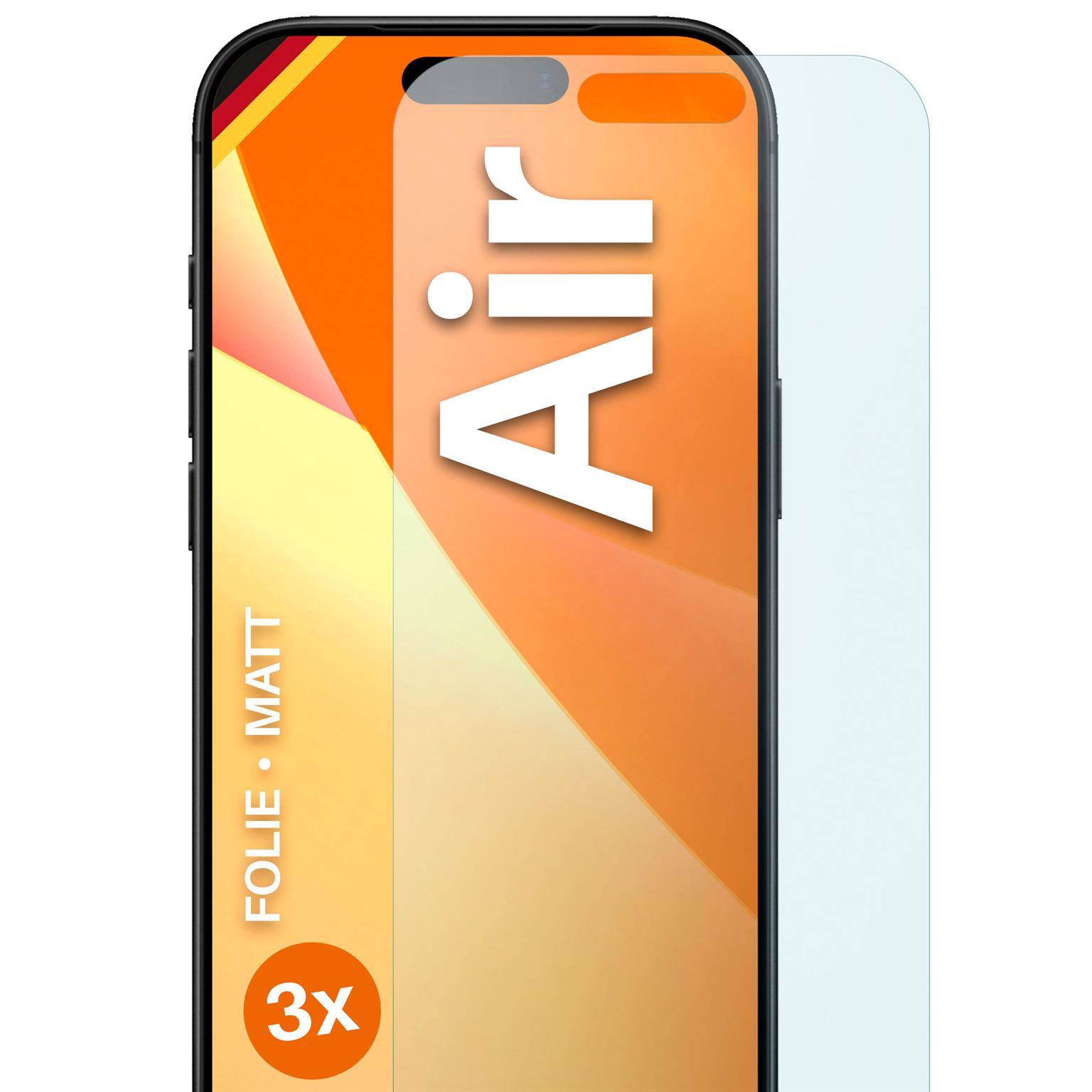 moex FlexProtect iPhone Air Schutzfolie Matt – Weiteres Produktbild 1 moex FlexProtect iPhone Air Schutzfolie Matt – Weiteres Produktbild 1