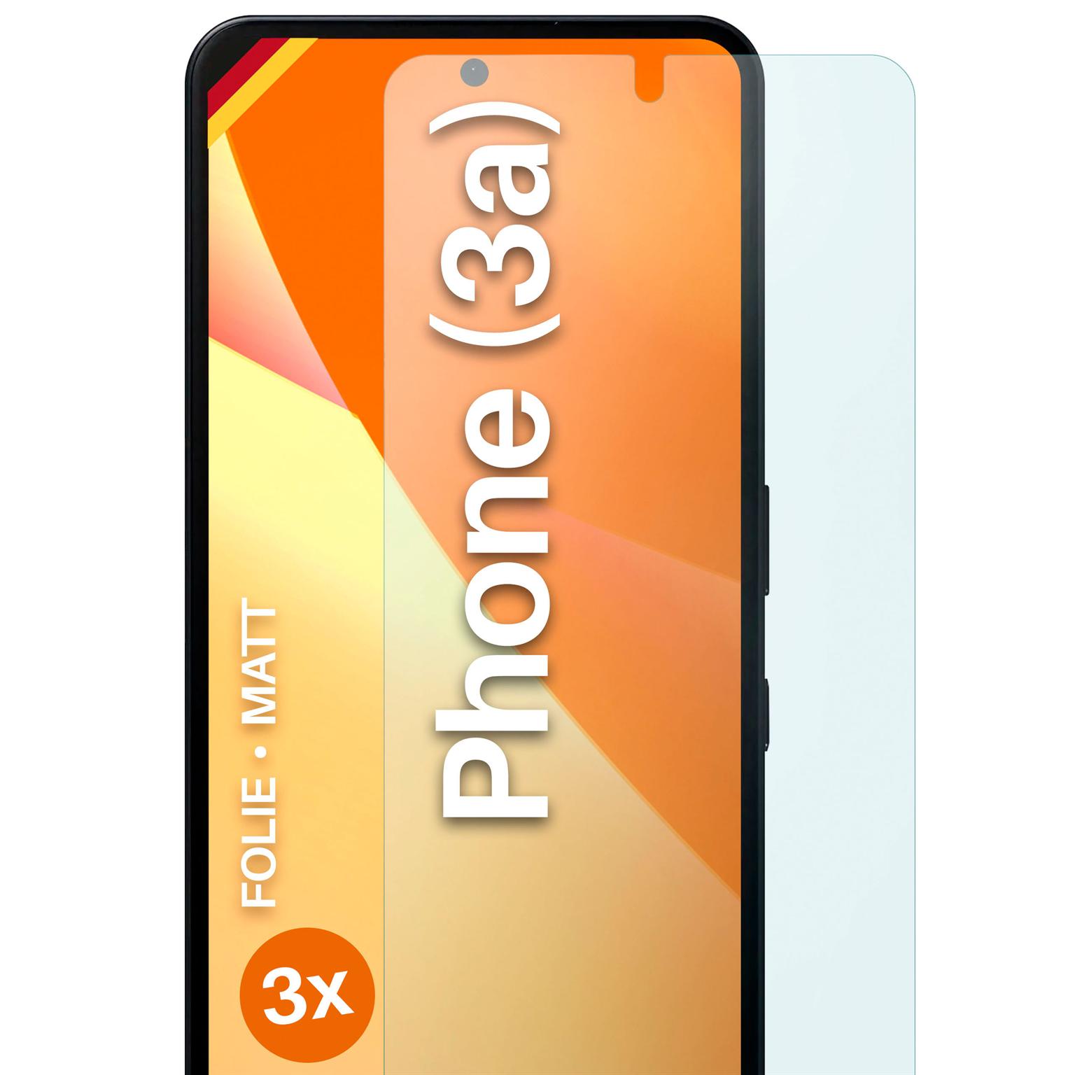 moex FlexProtect Nothing Phone (3a) Schutzfolie Matt – Weiteres Produktbild 1 moex FlexProtect Nothing Phone (3a) Schutzfolie Matt – Weiteres Produktbild 1