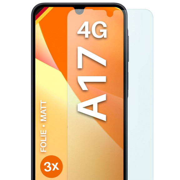 moex FlexProtect Samsung Galaxy A17 (4G) Schutzfolie Matt – Weiteres Produktbild 1