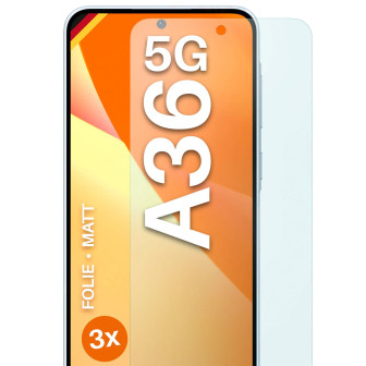 moex FlexProtect Samsung Galaxy A36 5G Schutzfolie Matt – 3er Set