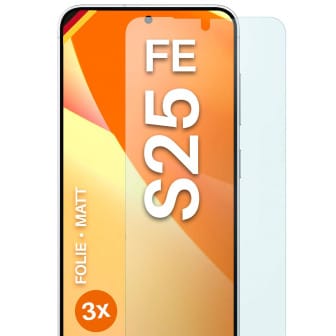 moex FlexProtect Samsung Galaxy S25 FE Schutzfolie Matt – 3er Set moex FlexProtect Samsung Galaxy S25 FE Schutzfolie Matt – 3er Set