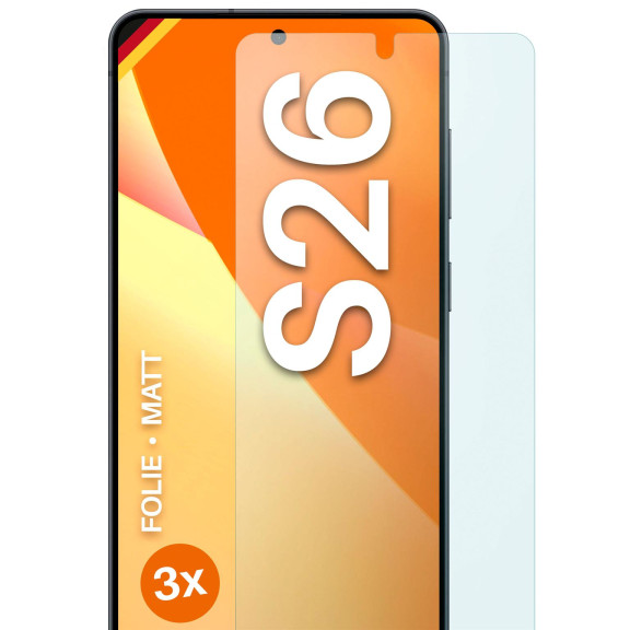 moex FlexProtect Samsung Galaxy S26 Schutzfolie Matt – Weiteres Produktbild 1
