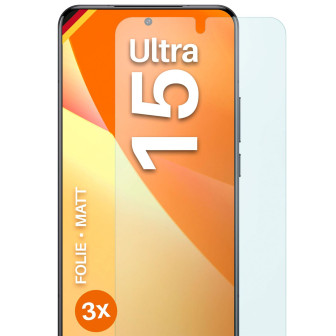 moex FlexProtect Xiaomi 15 Ultra Schutzfolie Matt – 3er Set