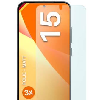 moex FlexProtect Xiaomi 15 Schutzfolie Matt – 3er Set moex FlexProtect Xiaomi 15 Schutzfolie Matt – 3er Set