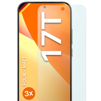 moex moex FlexProtect Xiaomi 17T Schutzfolie Matt – 3er Set