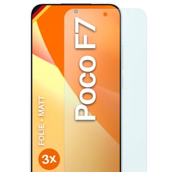 moex FlexProtect Poco F7 Schutzfolie Matt – 3er Set moex FlexProtect Poco F7 Schutzfolie Matt – 3er Set