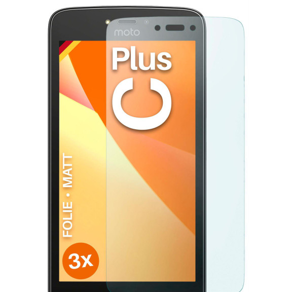 moex FlexProtect Motorola Moto C Plus Schutzfolie Matt – Weiteres Produktbild 1
