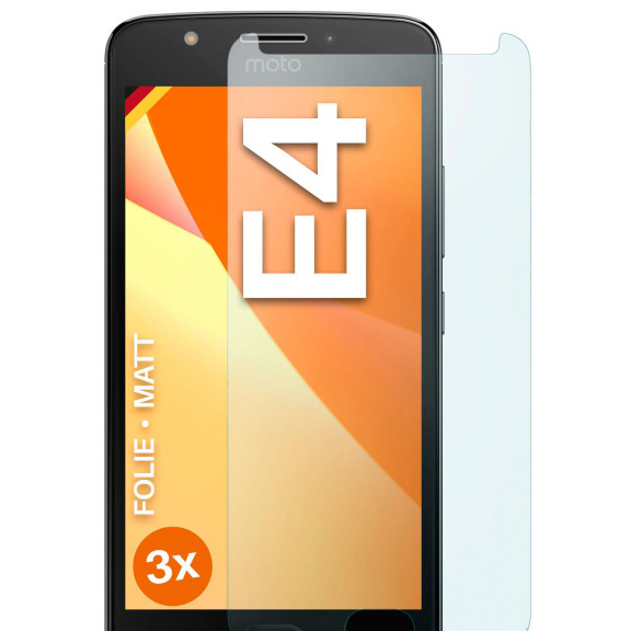moex FlexProtect Motorola Moto E4 Schutzfolie Matt – Weiteres Produktbild 1
