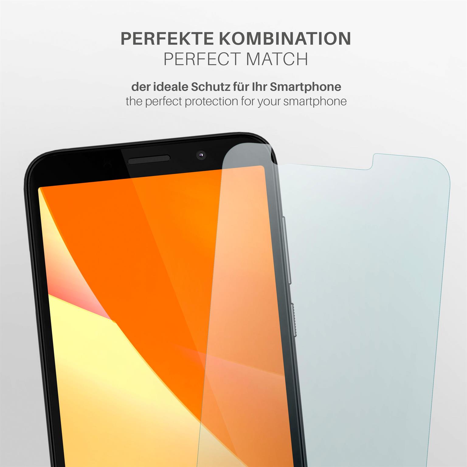 moex FlexProtect Motorola Moto E6 Play Schutzfolie Matt – Weiteres Produktbild 3