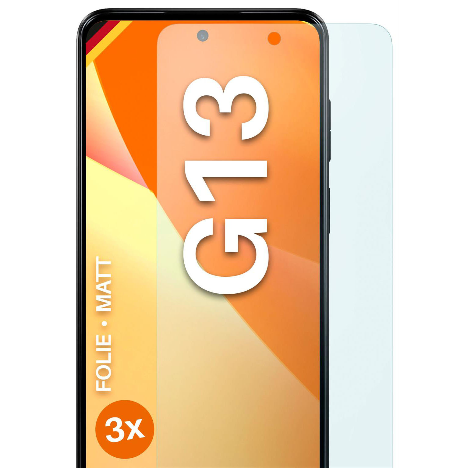 moex FlexProtect Motorola Moto G13 Schutzfolie Matt – 3er Set moex FlexProtect Motorola Moto G13 Schutzfolie Matt – 3er Set