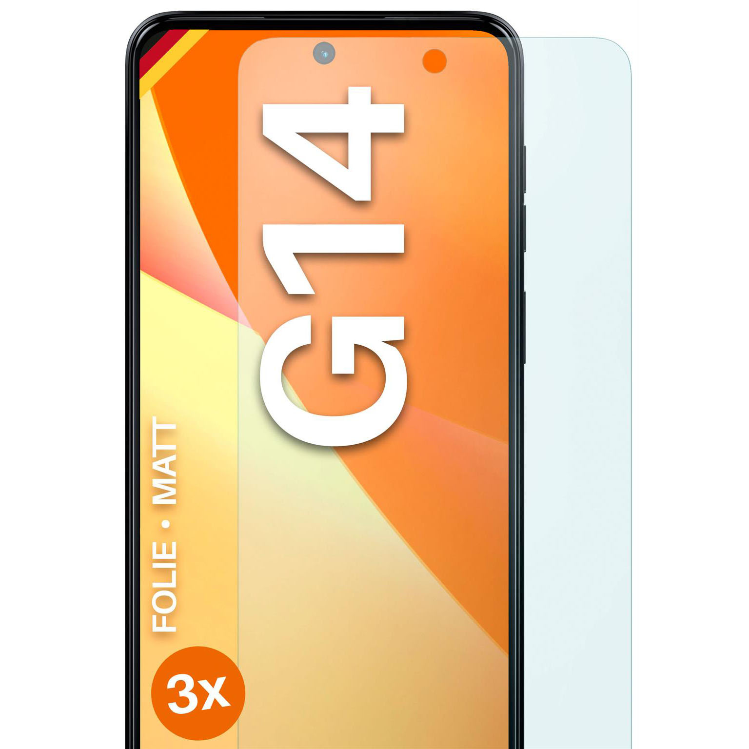 moex FlexProtect Motorola Moto G14 Schutzfolie Matt – Weiteres Produktbild 1 moex FlexProtect Motorola Moto G14 Schutzfolie Matt – Weiteres Produktbild 1