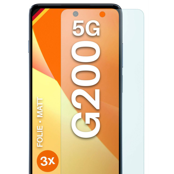 moex FlexProtect Motorola Moto G200 5G Schutzfolie Matt – Weiteres Produktbild 1