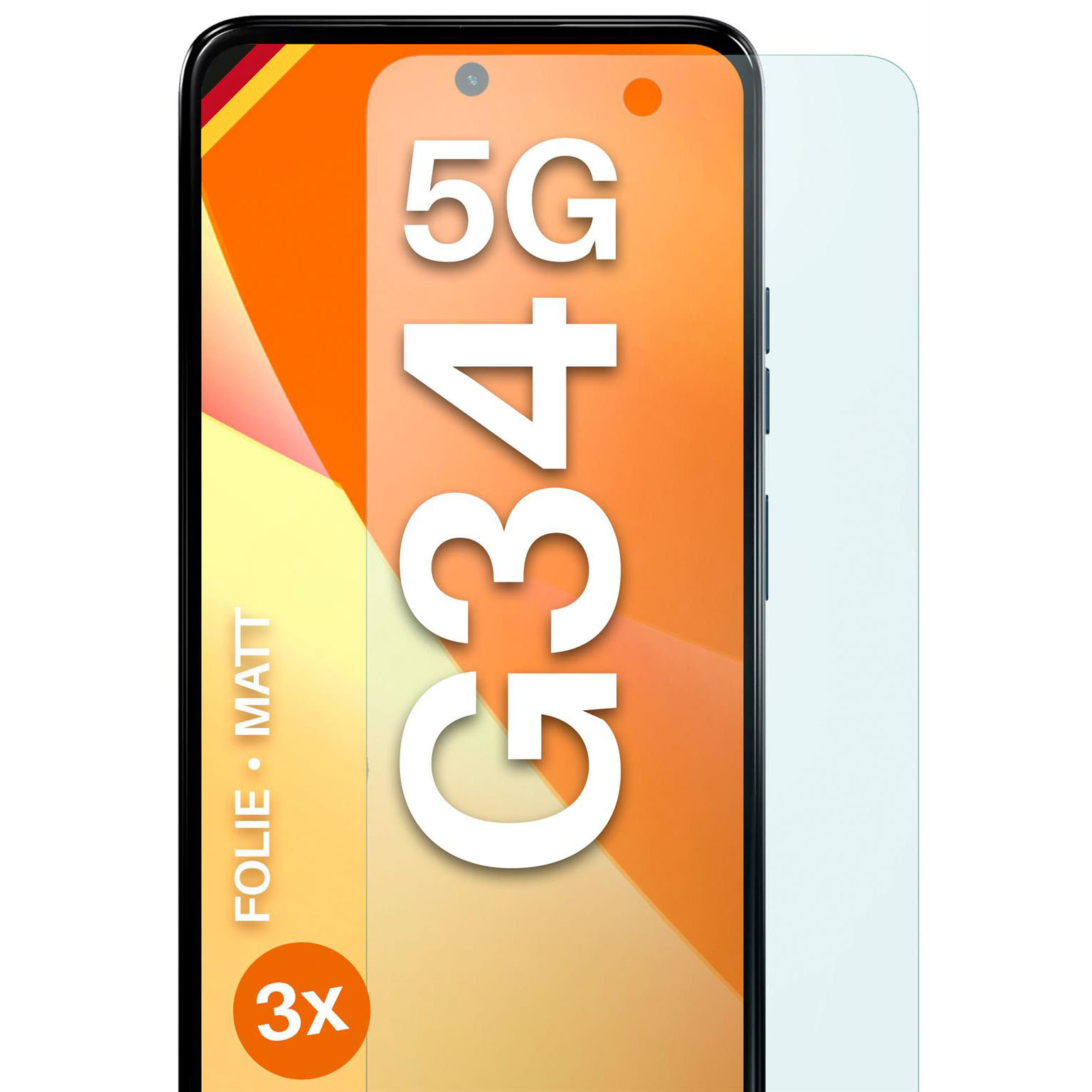 moex FlexProtect Motorola Moto G34 5G Schutzfolie Matt – undefined