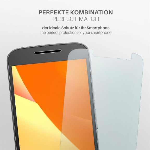 moex FlexProtect Motorola Moto G4 Schutzfolie Matt – Weiteres Produktbild 3