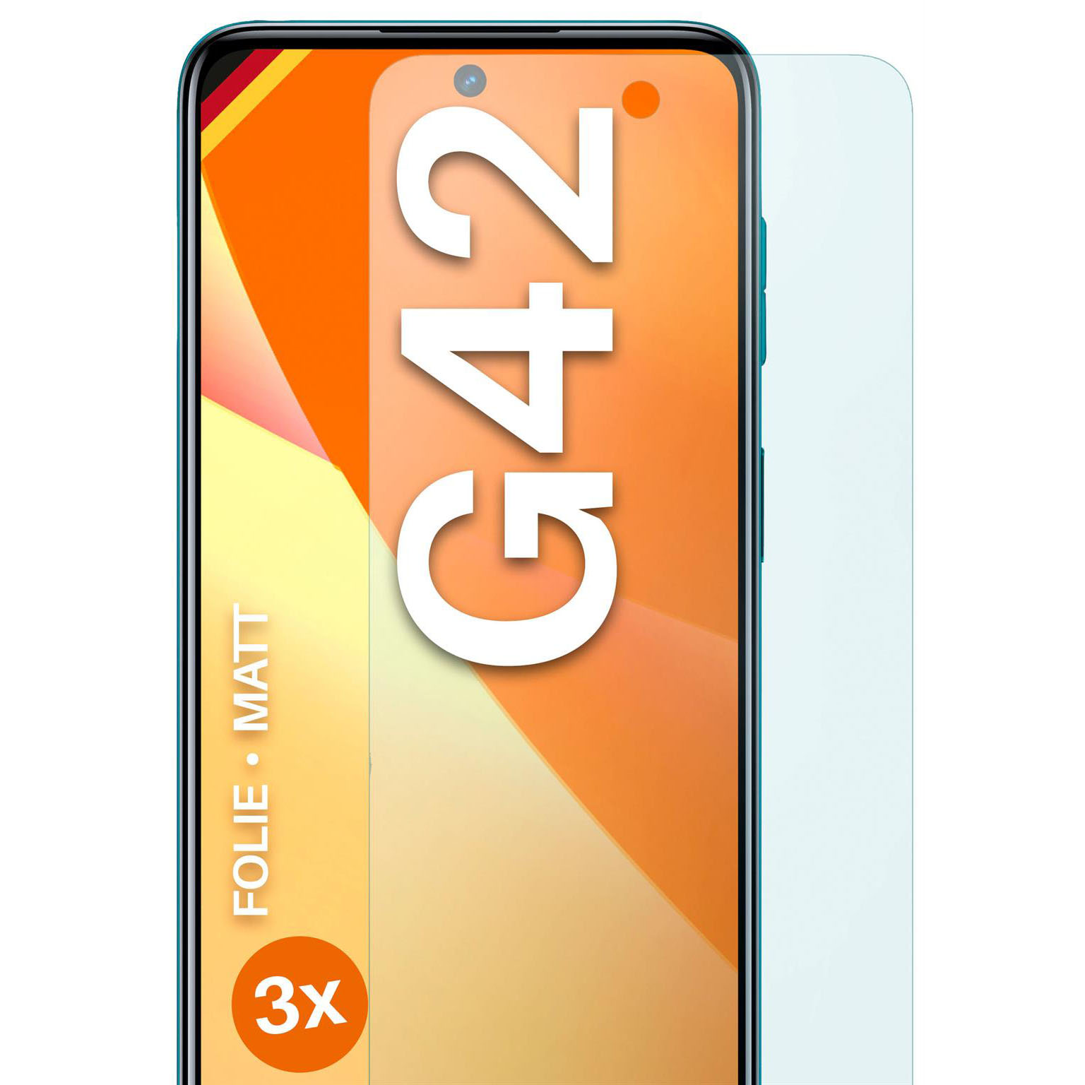 moex FlexProtect Motorola Moto G42 Schutzfolie Matt – Weiteres Produktbild 1 moex FlexProtect Motorola Moto G42 Schutzfolie Matt – Weiteres Produktbild 1