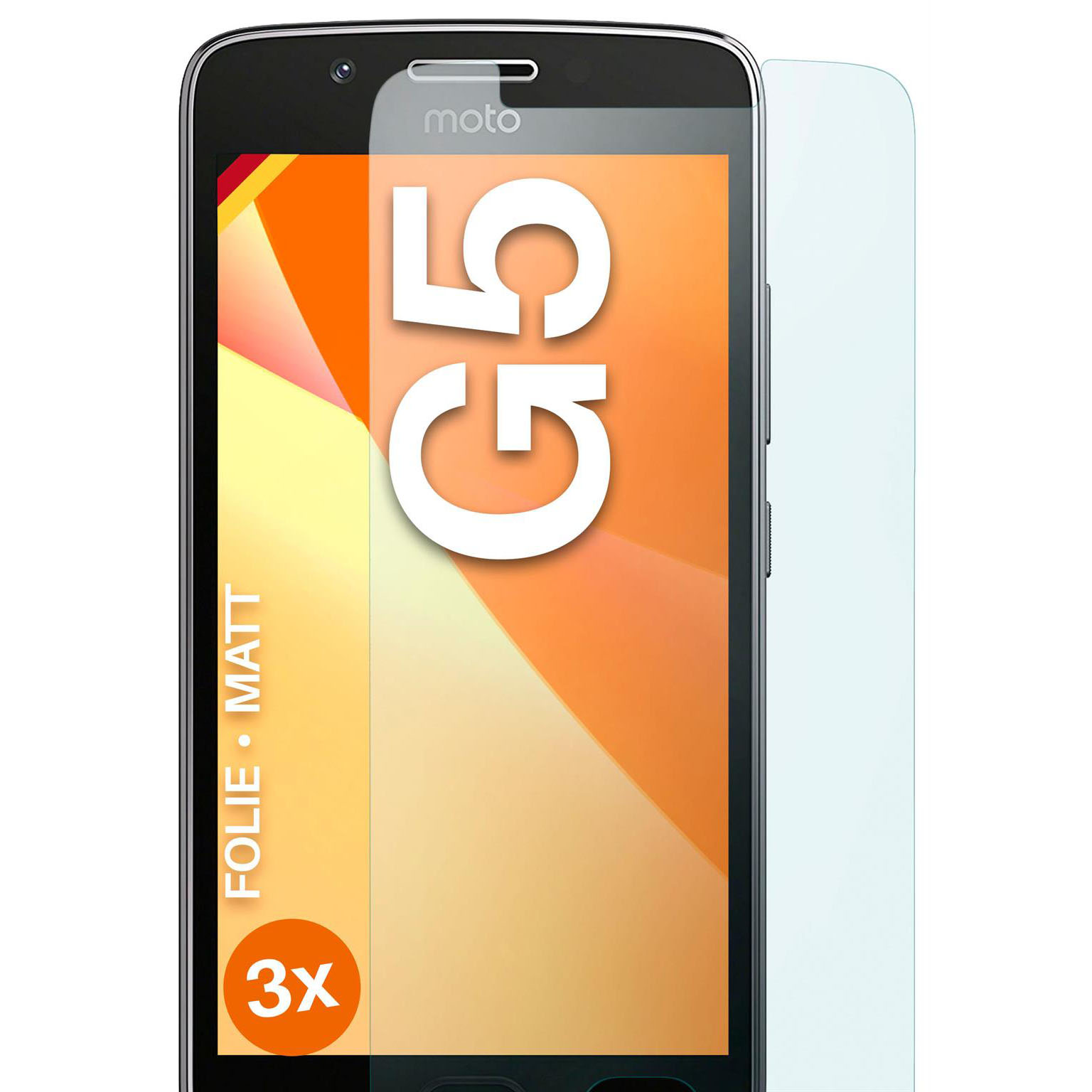 moex FlexProtect Motorola Moto G5 Schutzfolie Matt – undefined