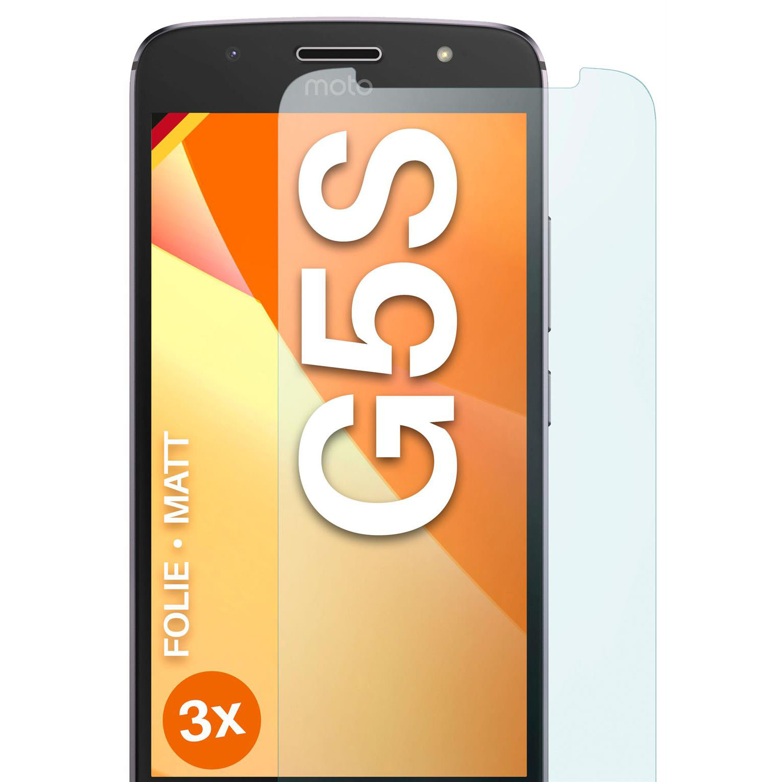 moex FlexProtect Motorola Moto G5s Schutzfolie Matt – Weiteres Produktbild 1 moex FlexProtect Motorola Moto G5s Schutzfolie Matt – Weiteres Produktbild 1