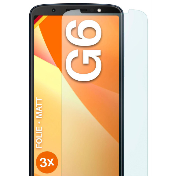 moex FlexProtect Motorola Moto G6 Schutzfolie Matt – Weiteres Produktbild 1