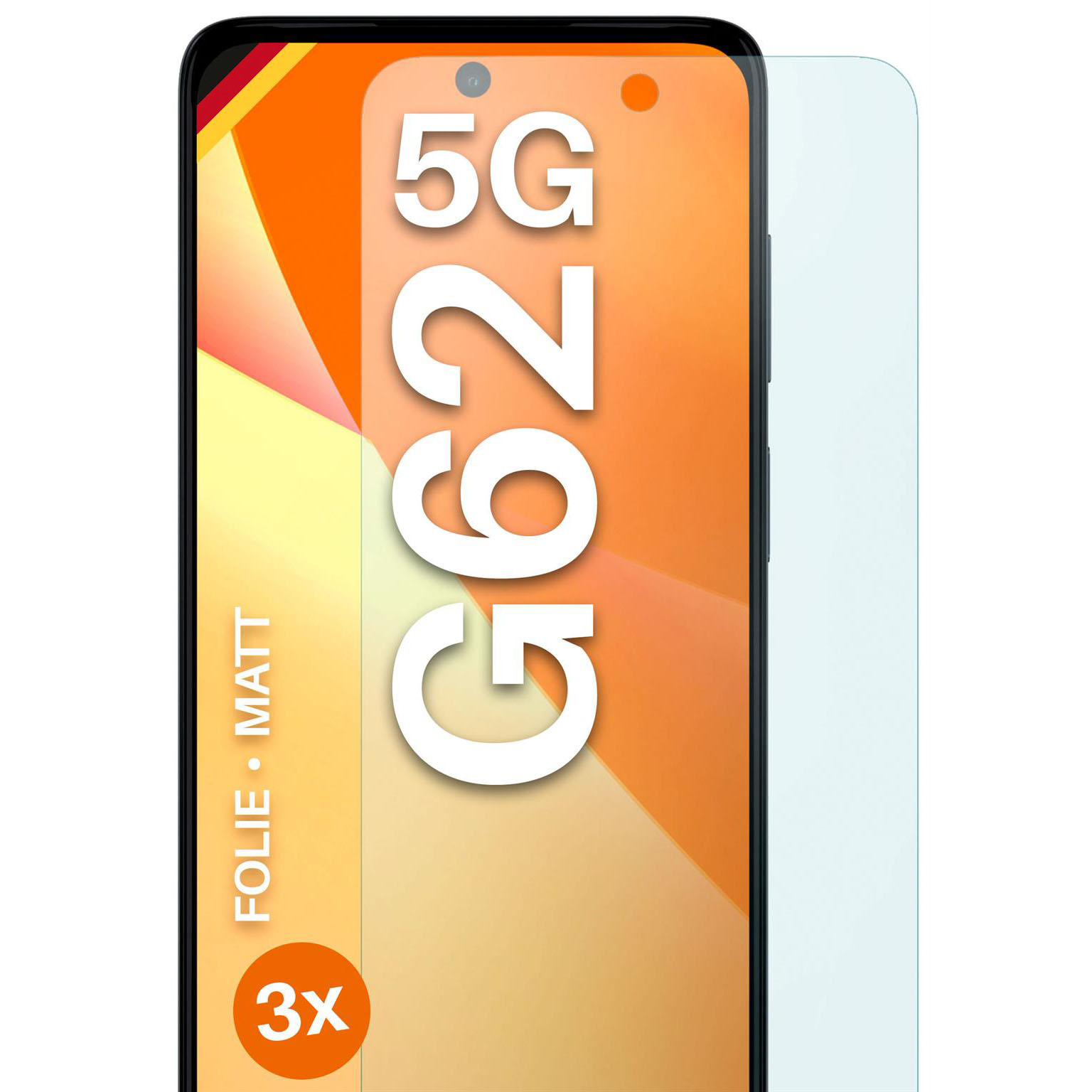 moex FlexProtect Motorola Moto G62 5G Schutzfolie Matt – undefined