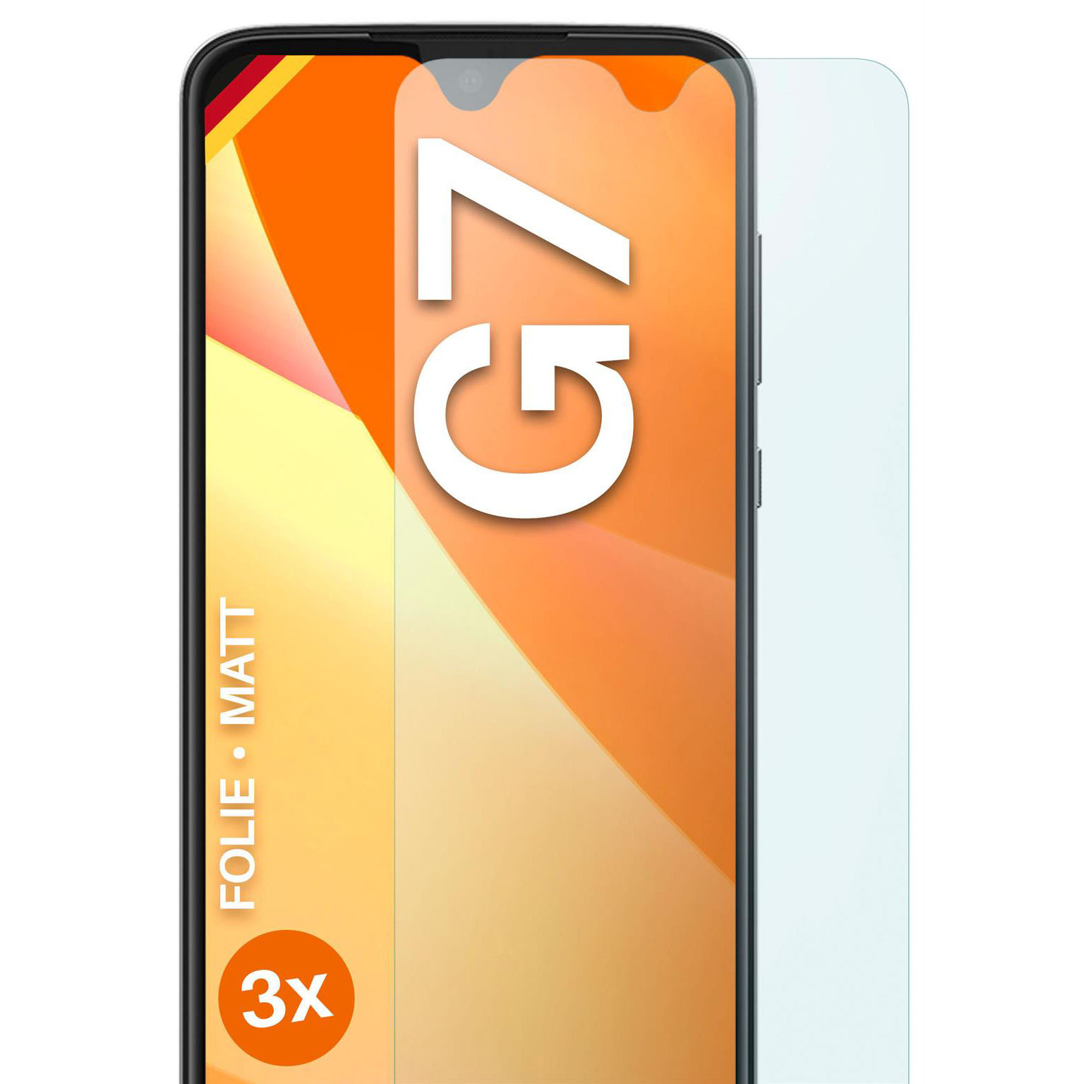 moex FlexProtect Motorola Moto G7 Schutzfolie Matt – Weiteres Produktbild 1 moex FlexProtect Motorola Moto G7 Schutzfolie Matt – Weiteres Produktbild 1