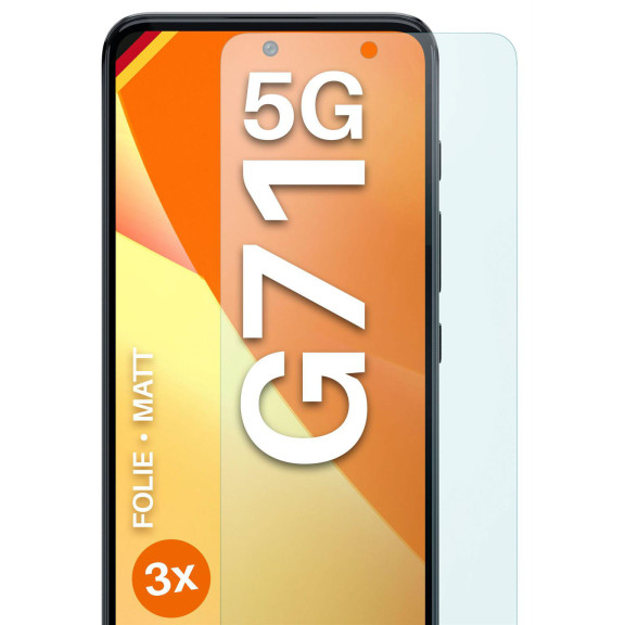 moex FlexProtect Motorola Moto G71 5G Schutzfolie Matt – Weiteres Produktbild 1