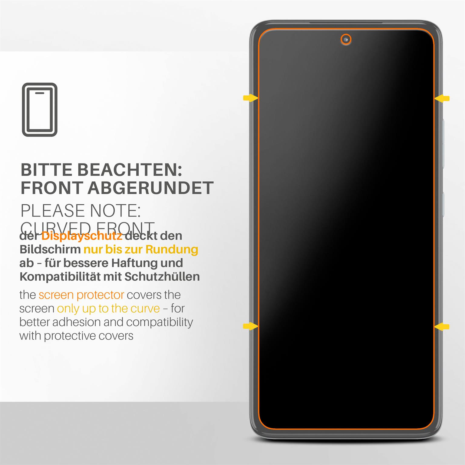 moex FlexProtect Motorola Moto G72 Schutzfolie Matt – Weiteres Produktbild 3 moex FlexProtect Motorola Moto G72 Schutzfolie Matt – Weiteres Produktbild 3