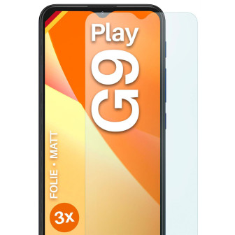 moex FlexProtect Motorola Moto G9 Play Schutzfolie Matt – 3er Set