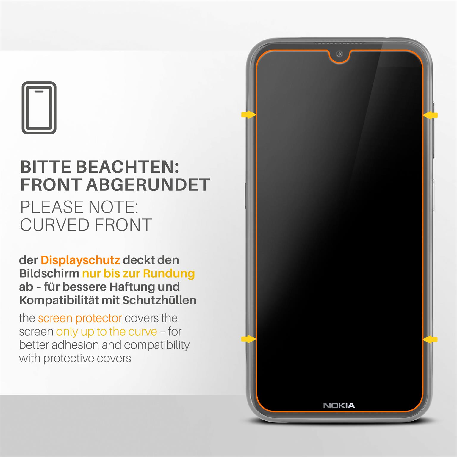 moex FlexProtect Nokia 2.2 Schutzfolie Matt – Weiteres Produktbild 3 moex FlexProtect Nokia 2.2 Schutzfolie Matt – Weiteres Produktbild 3