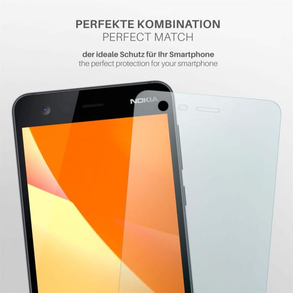 moex FlexProtect Nokia 2 Schutzfolie Matt – Weiteres Produktbild 3 moex FlexProtect Nokia 2 Schutzfolie Matt – Weiteres Produktbild 3