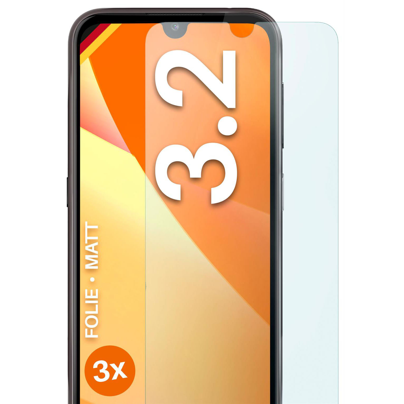 moex FlexProtect Nokia 3.2 Schutzfolie Matt – Weiteres Produktbild 1 moex FlexProtect Nokia 3.2 Schutzfolie Matt – Weiteres Produktbild 1
