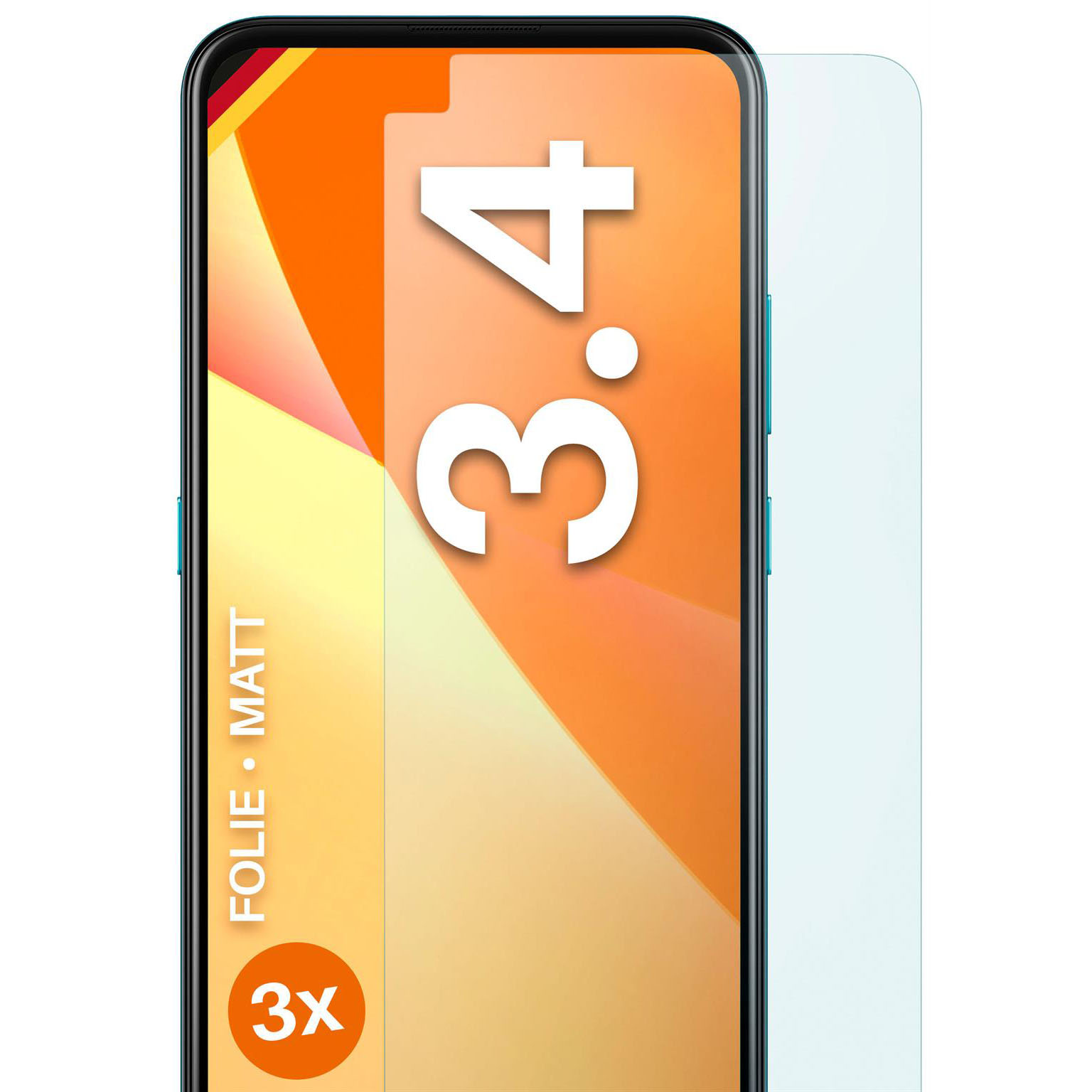 moex FlexProtect Nokia 3.4 Schutzfolie Matt – Weiteres Produktbild 1 moex FlexProtect Nokia 3.4 Schutzfolie Matt – Weiteres Produktbild 1