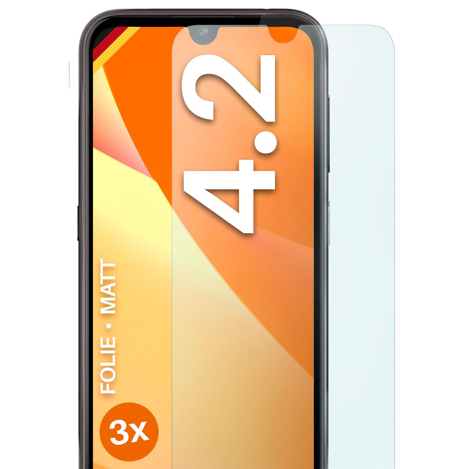 moex FlexProtect Nokia 4.2 Schutzfolie Matt – Weiteres Produktbild 1 moex FlexProtect Nokia 4.2 Schutzfolie Matt – Weiteres Produktbild 1