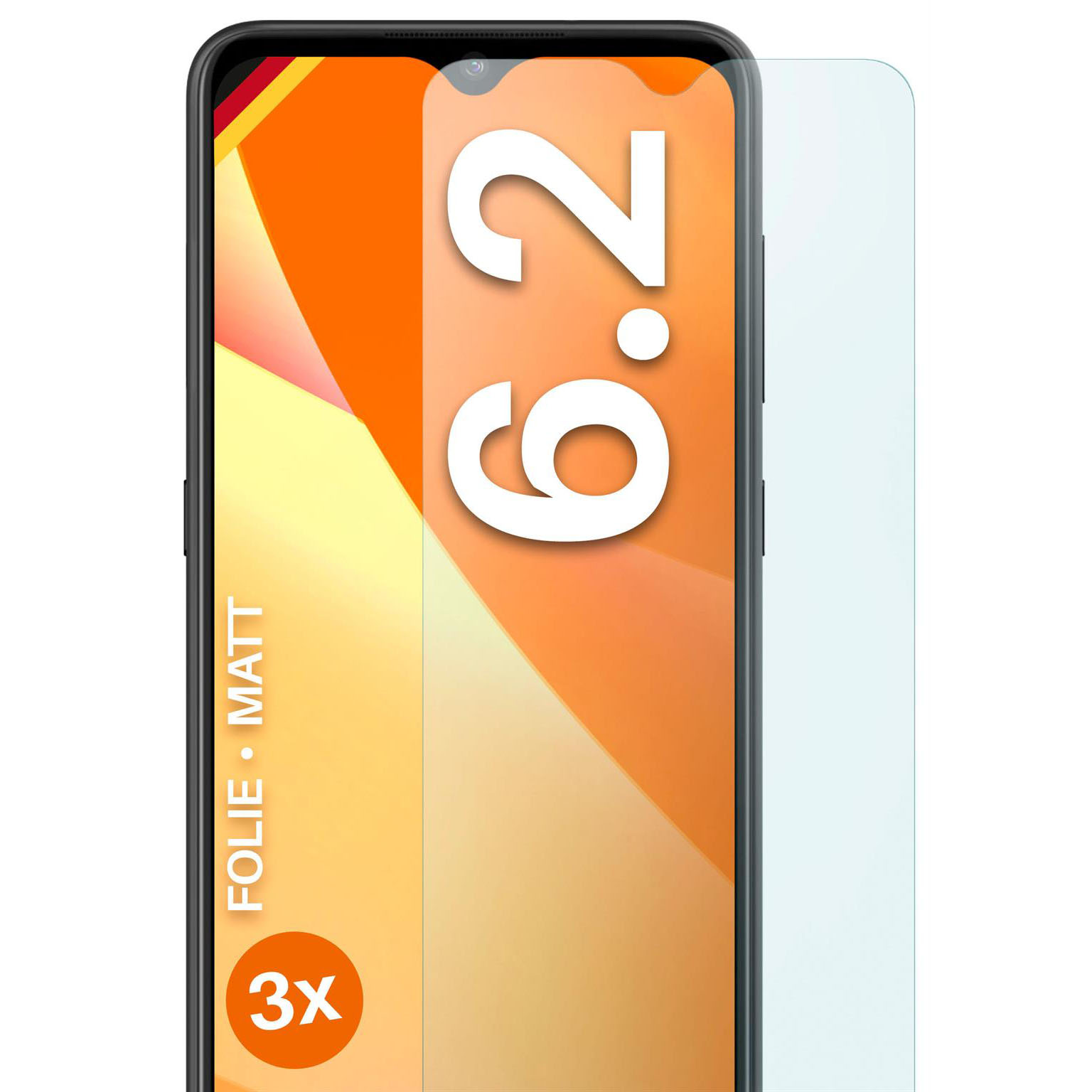 moex FlexProtect Nokia 6.2 Schutzfolie Matt – Weiteres Produktbild 1 moex FlexProtect Nokia 6.2 Schutzfolie Matt – Weiteres Produktbild 1
