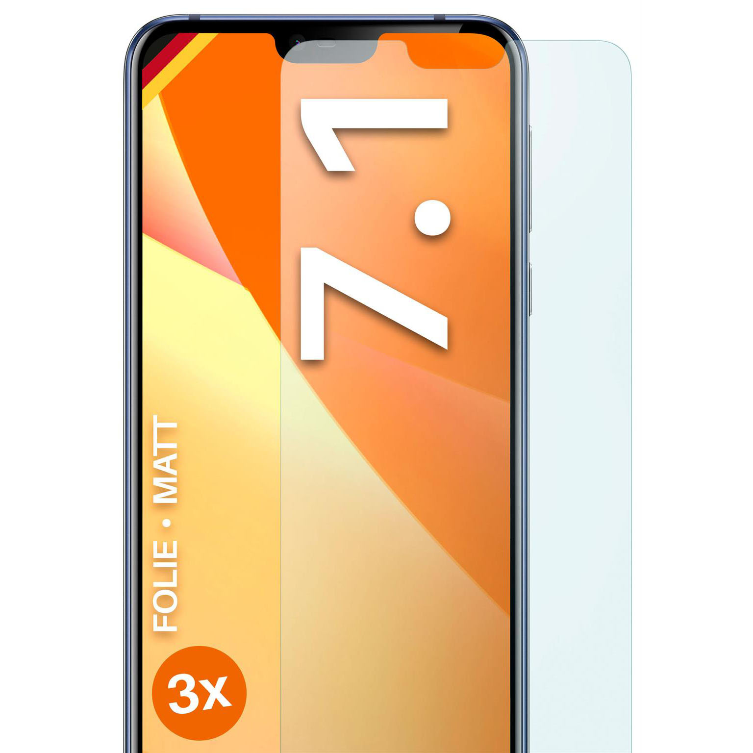 moex FlexProtect Nokia 7.1 Schutzfolie Matt – Weiteres Produktbild 1 moex FlexProtect Nokia 7.1 Schutzfolie Matt – Weiteres Produktbild 1