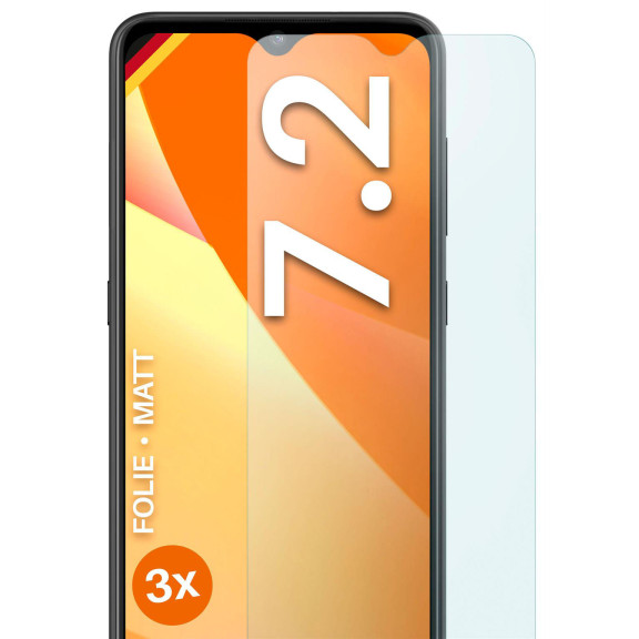 moex FlexProtect Nokia 7.2 Schutzfolie Matt – Weiteres Produktbild 1
