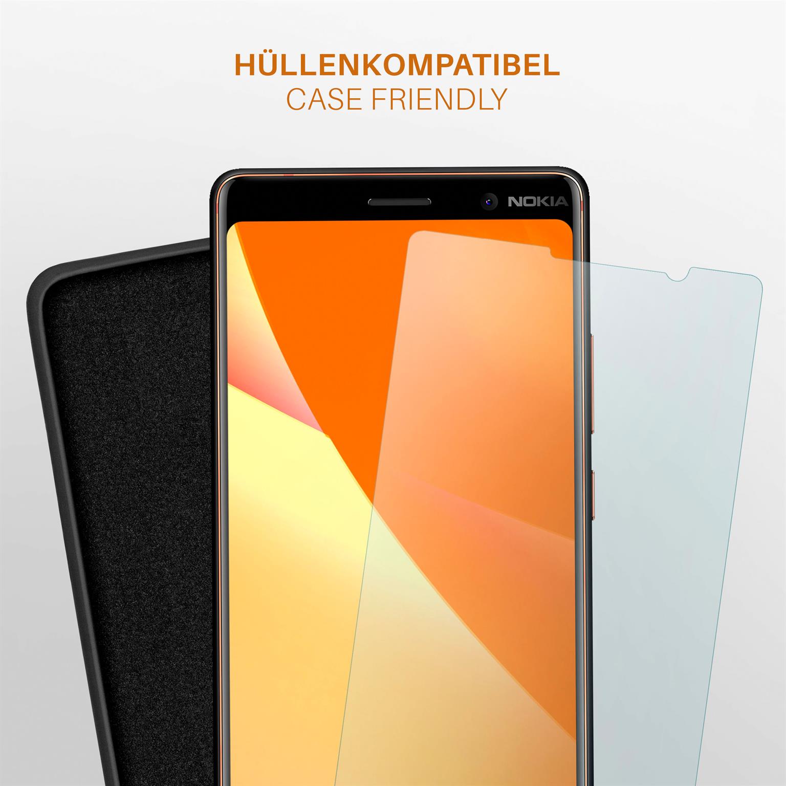 moex FlexProtect Nokia 7 Plus Schutzfolie Matt – Weiteres Produktbild 6