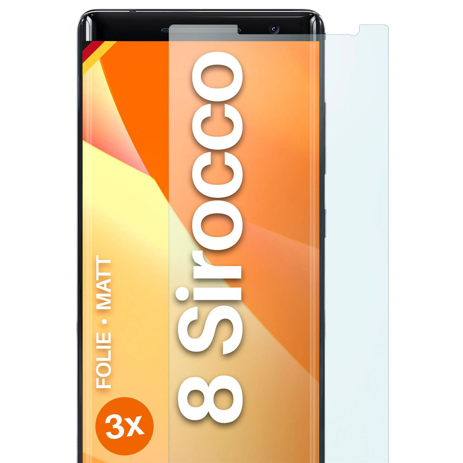 moex FlexProtect Nokia 8 Sirocco Schutzfolie Matt – Weiteres Produktbild 1 moex FlexProtect Nokia 8 Sirocco Schutzfolie Matt – Weiteres Produktbild 1