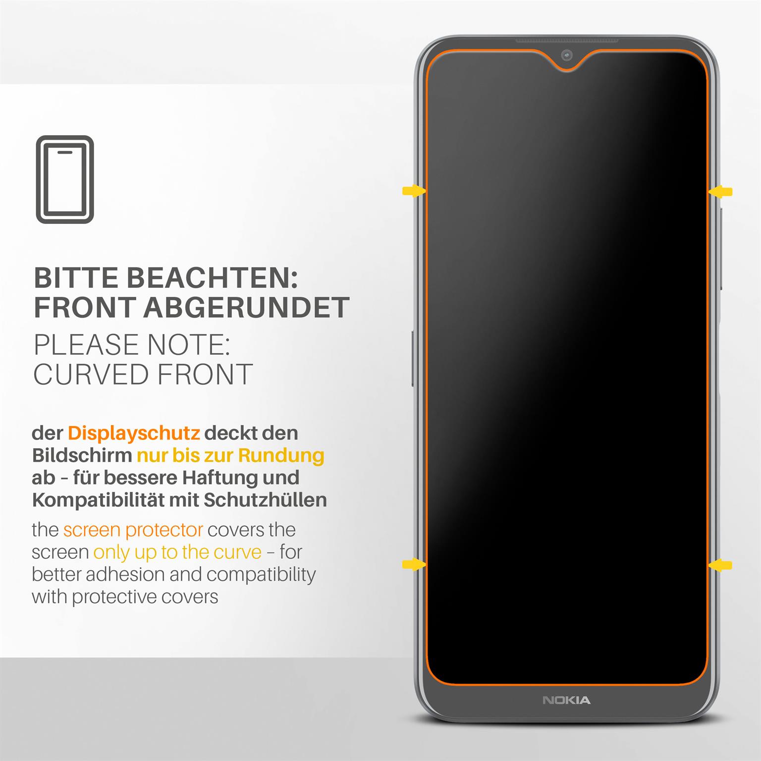 moex FlexProtect Nokia G50 Schutzfolie Matt – Weiteres Produktbild 3 moex FlexProtect Nokia G50 Schutzfolie Matt – Weiteres Produktbild 3