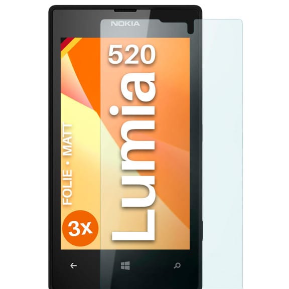 moex FlexProtect Nokia Lumia 520 Schutzfolie Matt – Weiteres Produktbild 1 moex FlexProtect Nokia Lumia 520 Schutzfolie Matt – Weiteres Produktbild 1