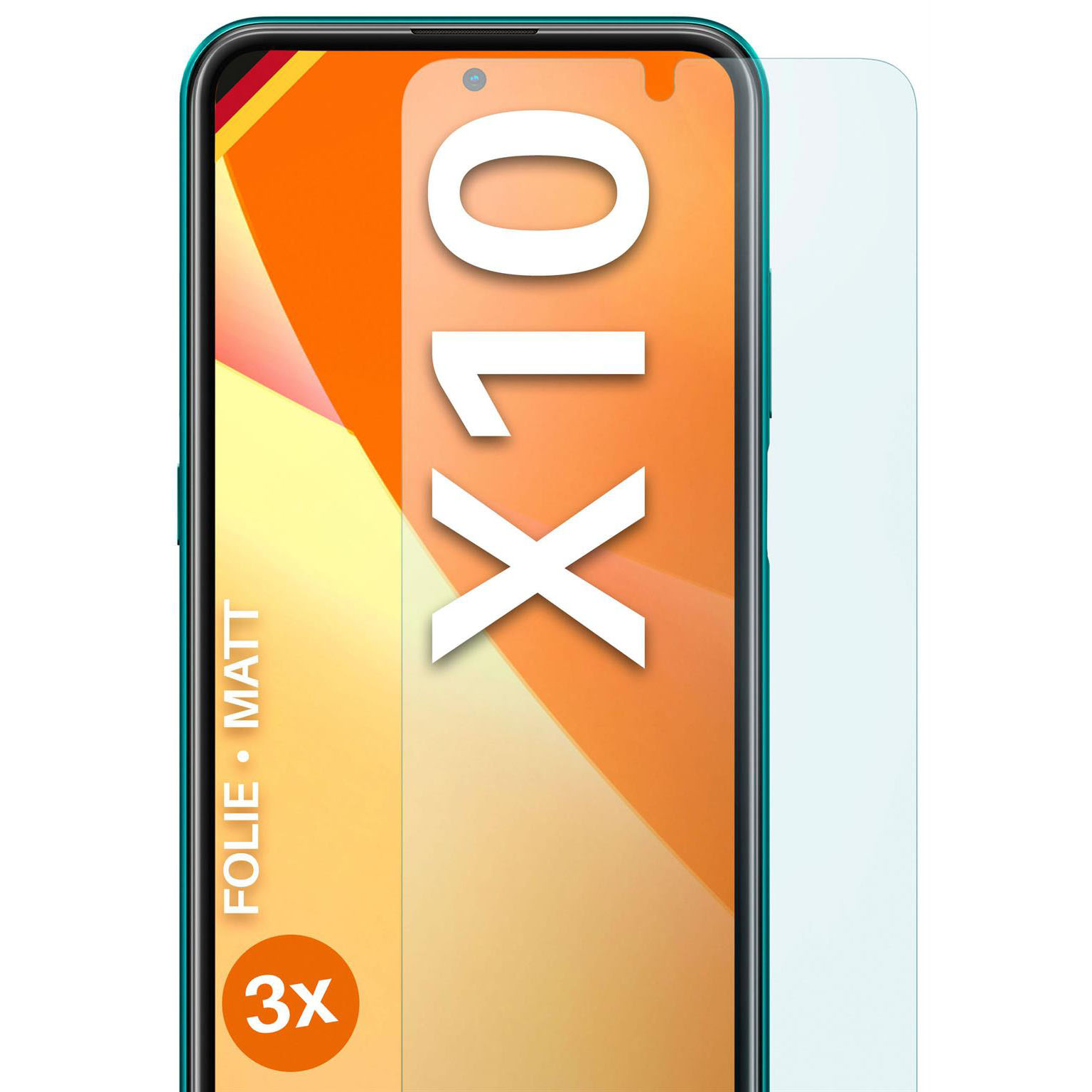 moex FlexProtect Nokia X10 Schutzfolie Matt – Weiteres Produktbild 1 moex FlexProtect Nokia X10 Schutzfolie Matt – Weiteres Produktbild 1