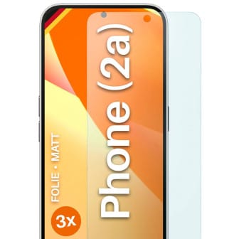 moex FlexProtect Nothing Phone (2a) Schutzfolie Matt – 3er Set moex FlexProtect Nothing Phone (2a) Schutzfolie Matt – 3er Set