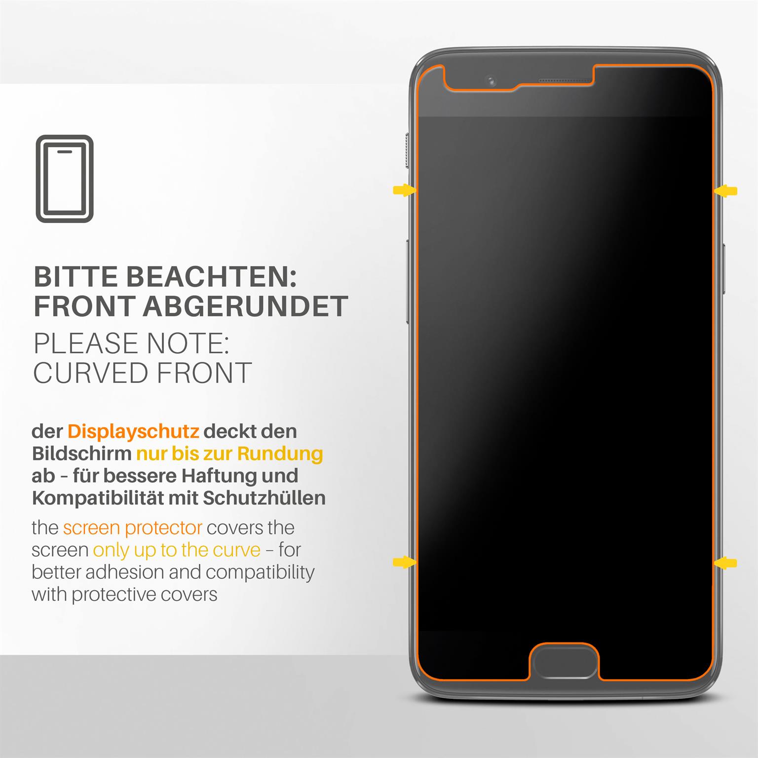 moex FlexProtect OnePlus 5 Schutzfolie Matt – Weiteres Produktbild 3