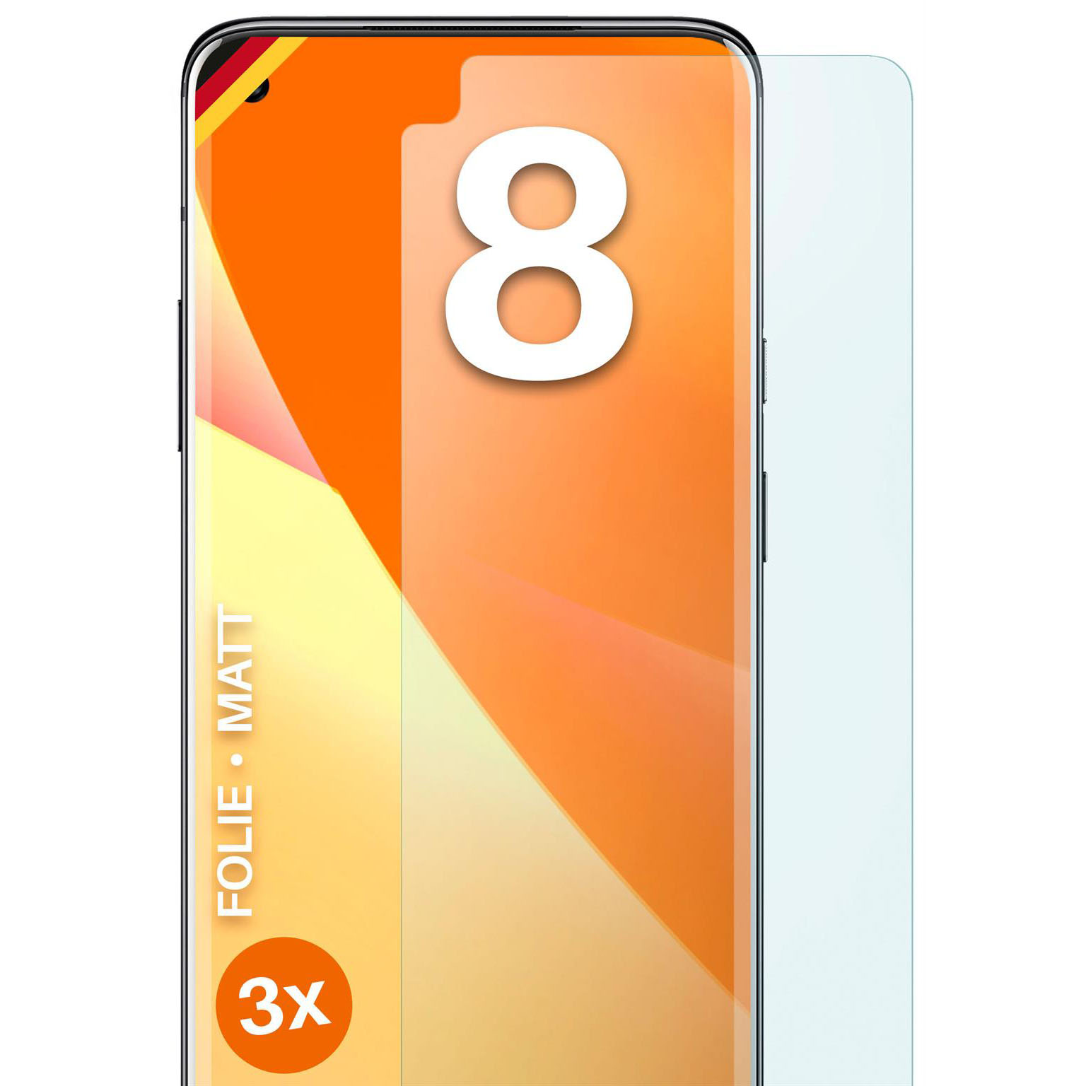 moex FlexProtect OnePlus 8 Schutzfolie Matt – undefined